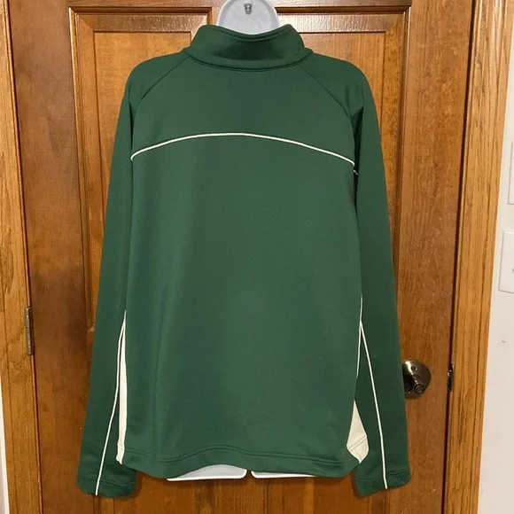 Nike Deadstock Vintage Y2K 2000s Nike Track Jacket Green Sz XXL - Picture 6 of 12